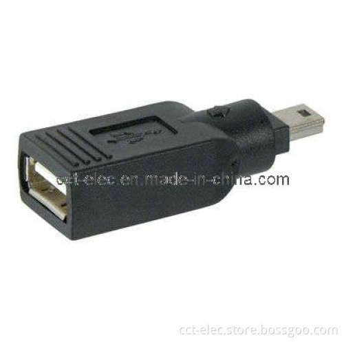 Adaptador USB a Femea PARA USB Mini-B 5pin Macho